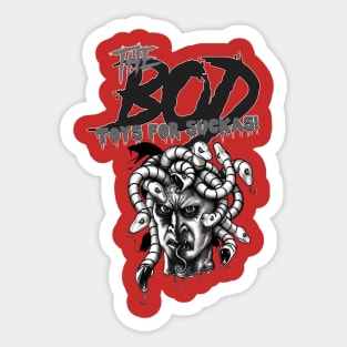 BOD Medusa Sticker